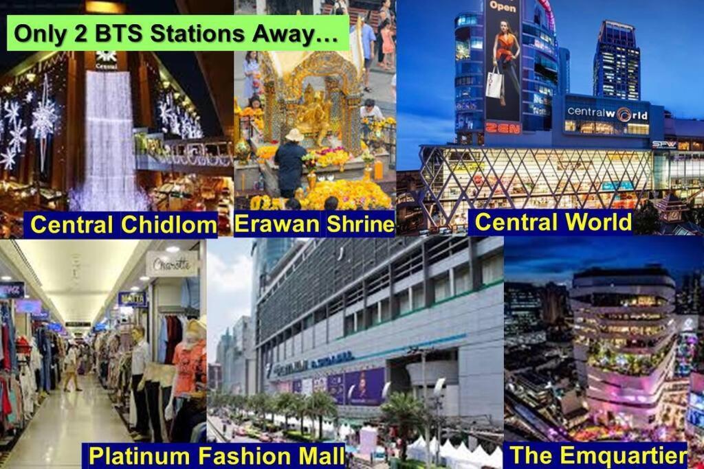 At Nana-5Bed, City Center, Nana Bts, Mbk, Central World, Siam Bangkok Buitenkant foto